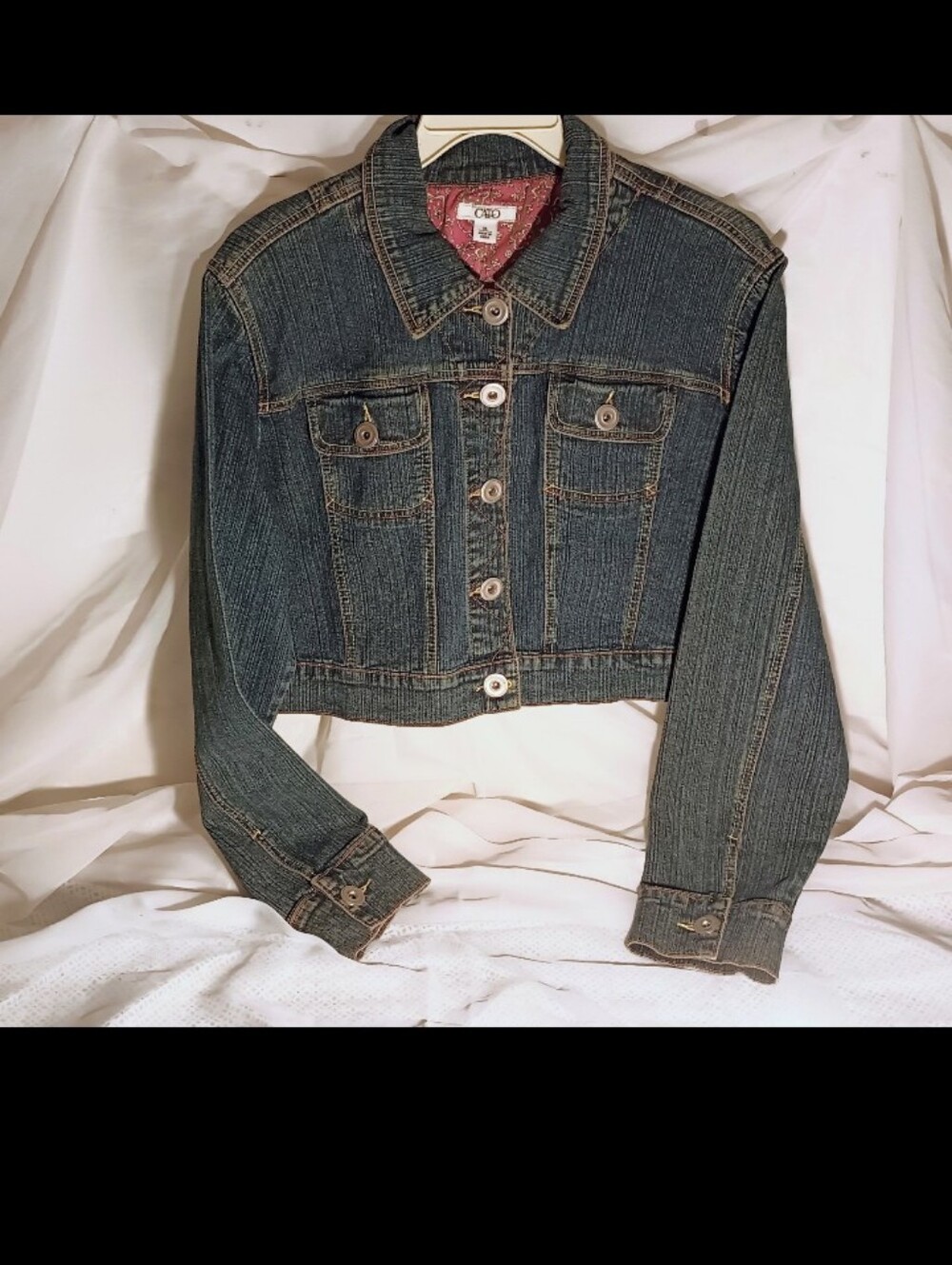Cato Near New, cropped Denim Jacket, xl
